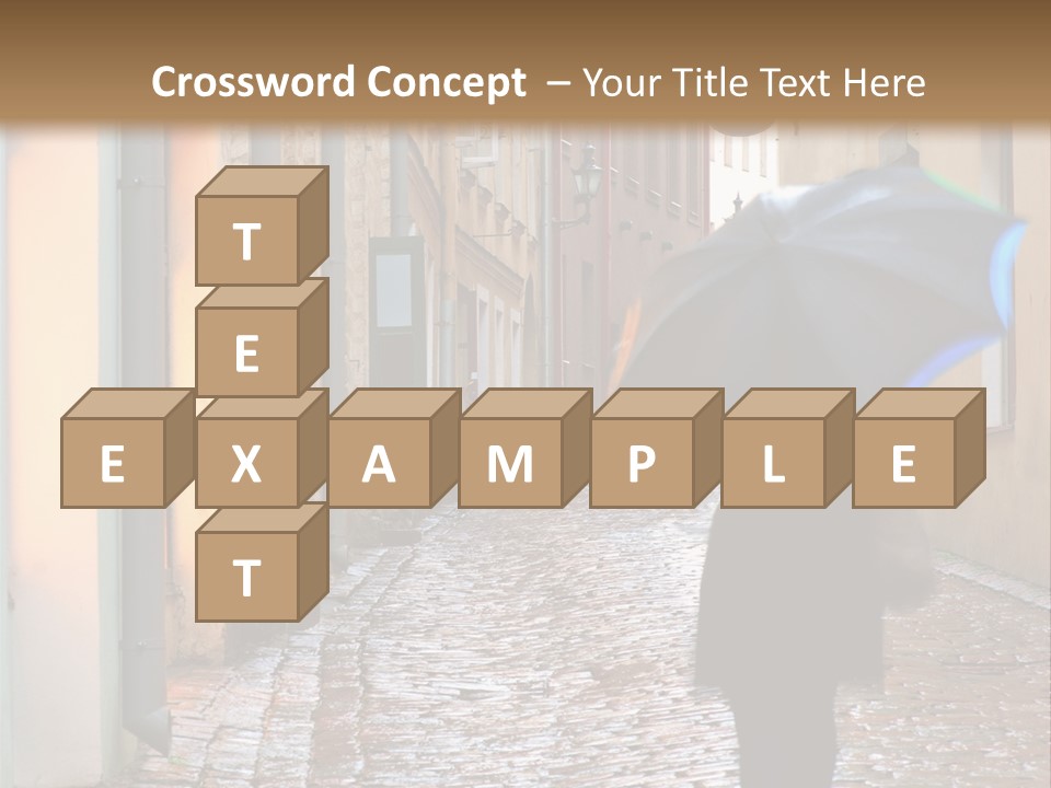 Old Town Nobody Capital PowerPoint Template