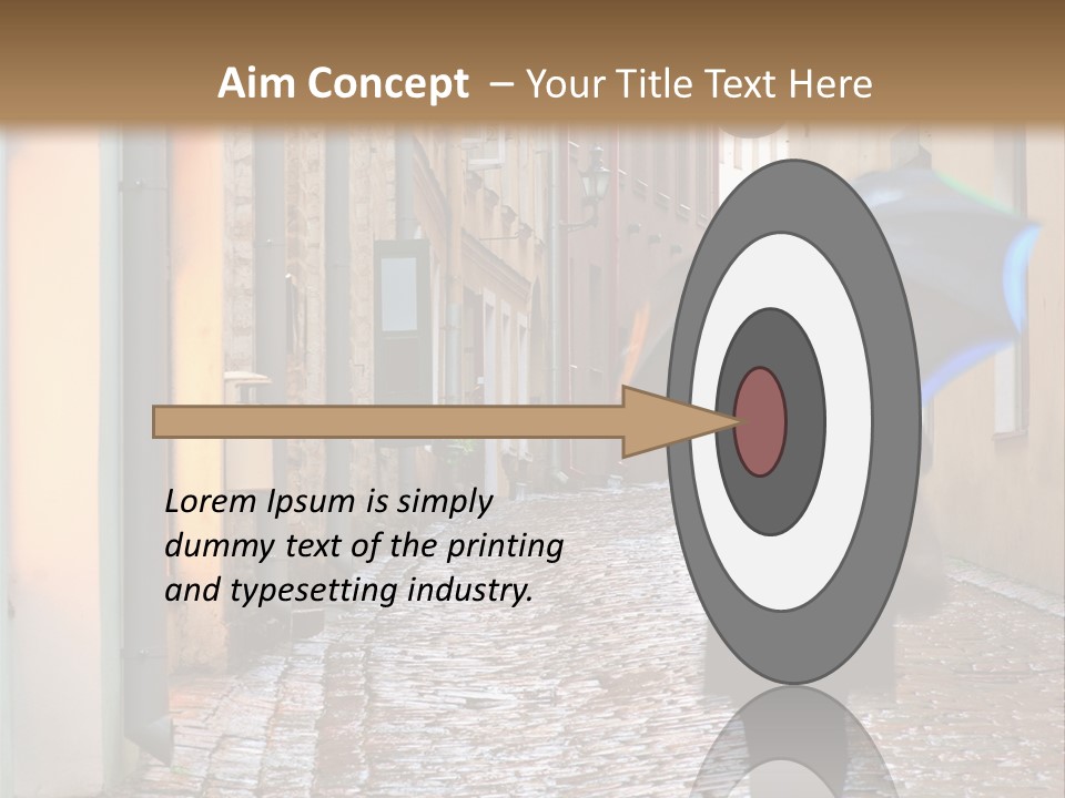 Old Town Nobody Capital PowerPoint Template