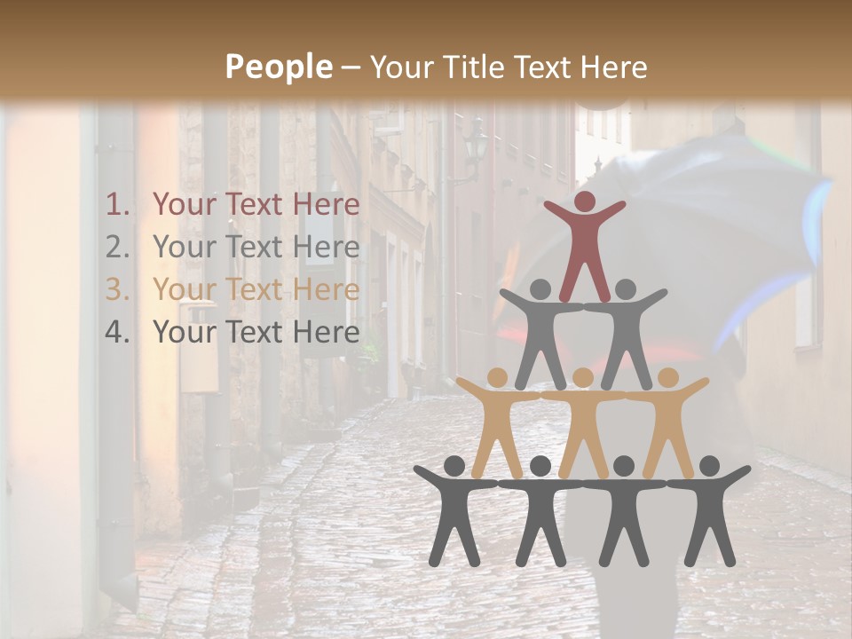 Old Town Nobody Capital PowerPoint Template