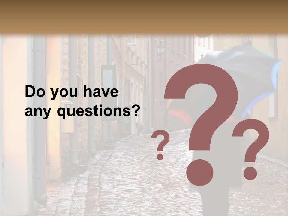 Old Town Nobody Capital PowerPoint Template