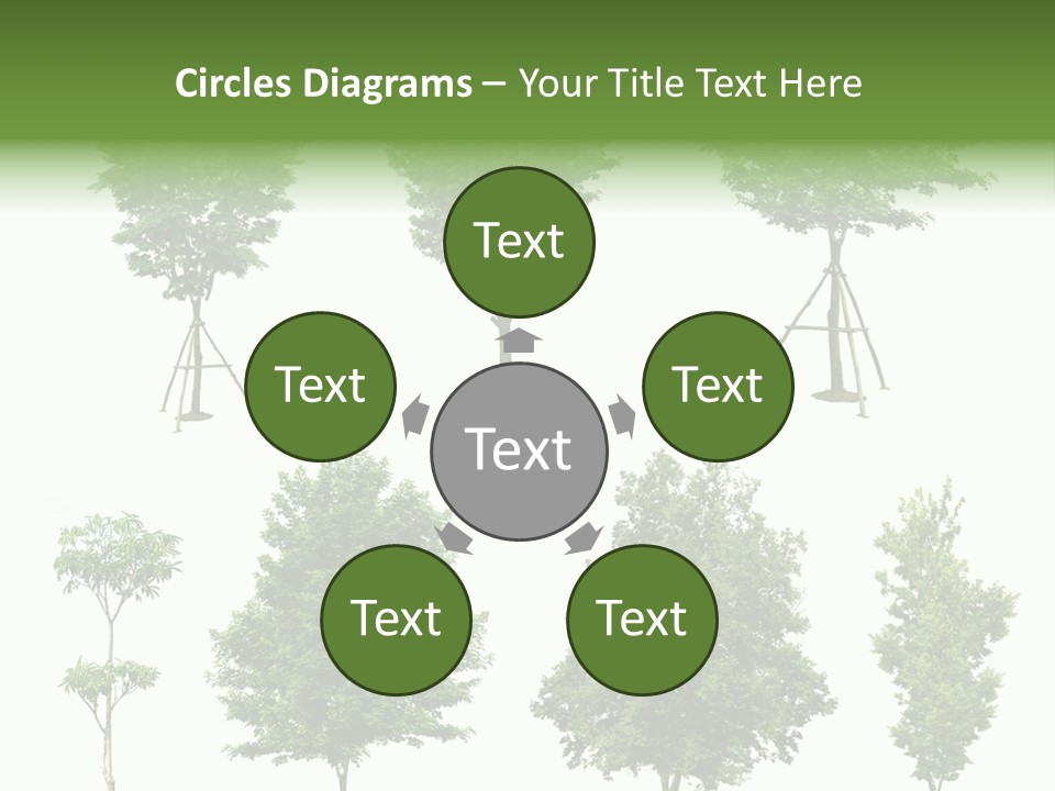 Human Group Chair PowerPoint Template