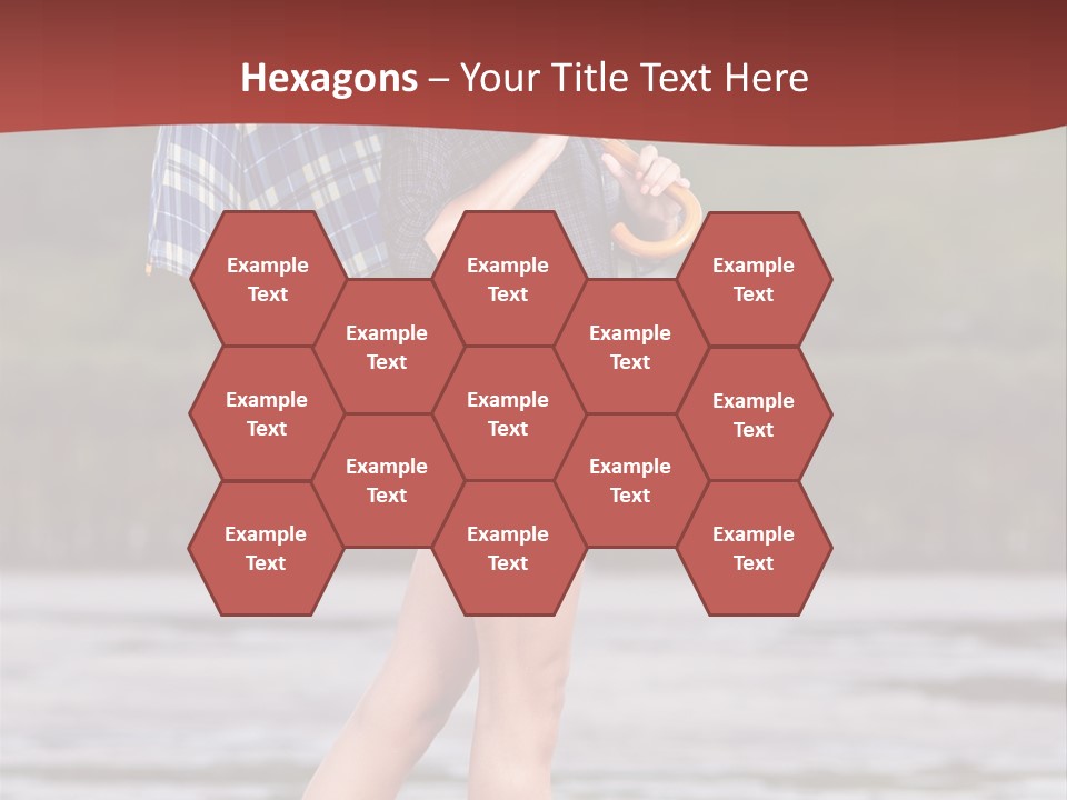 Umbrella Expect Stormy PowerPoint Template