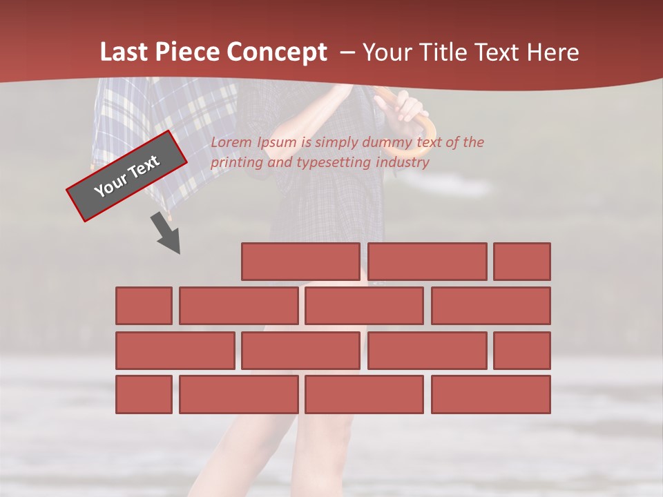 Umbrella Expect Stormy PowerPoint Template