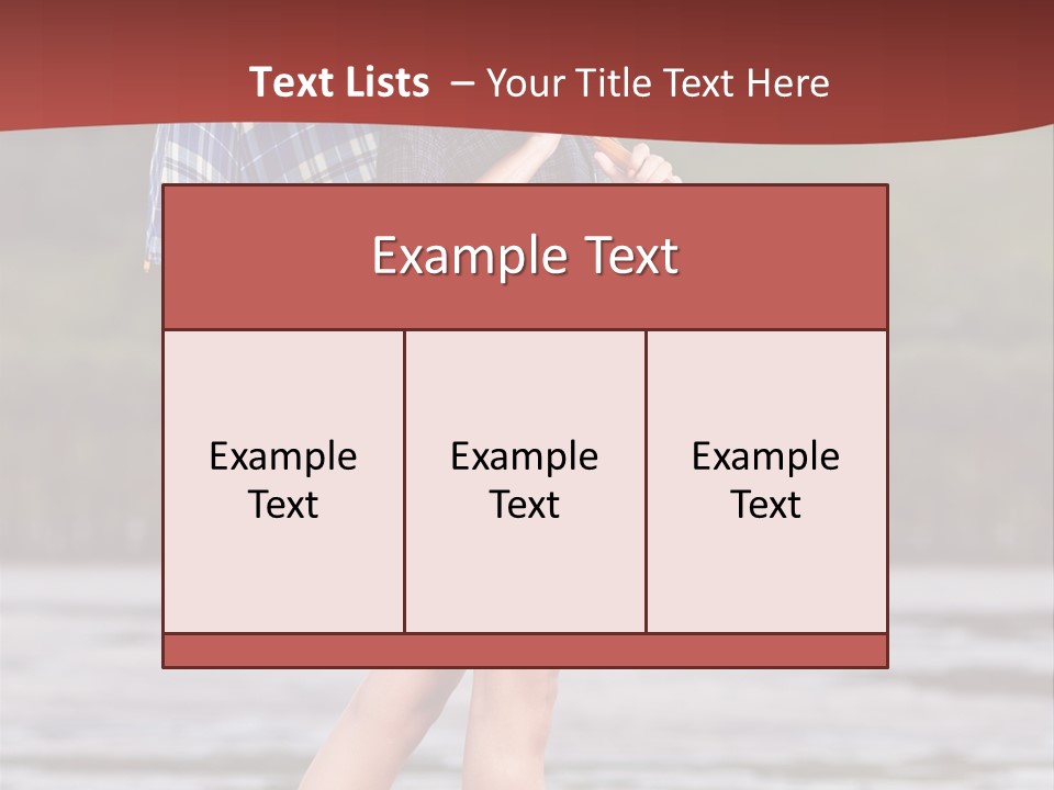 Umbrella Expect Stormy PowerPoint Template