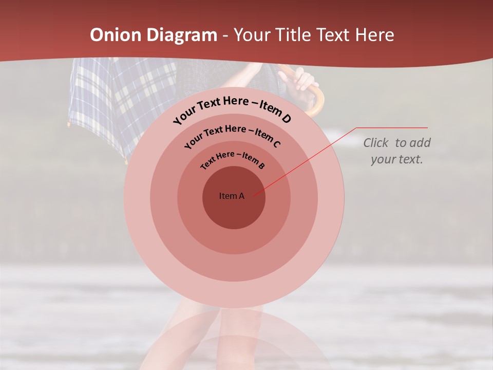 Umbrella Expect Stormy PowerPoint Template