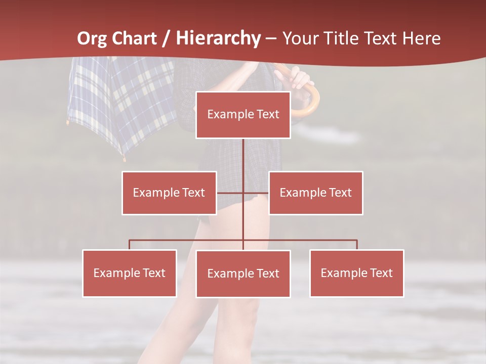 Umbrella Expect Stormy PowerPoint Template
