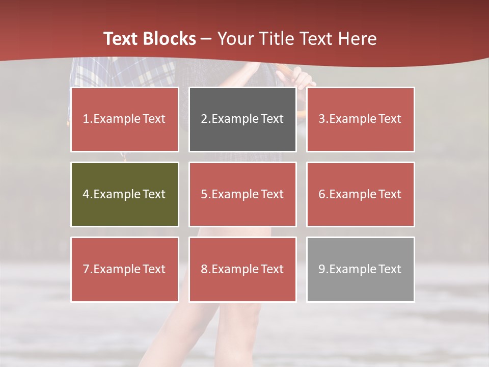 Umbrella Expect Stormy PowerPoint Template