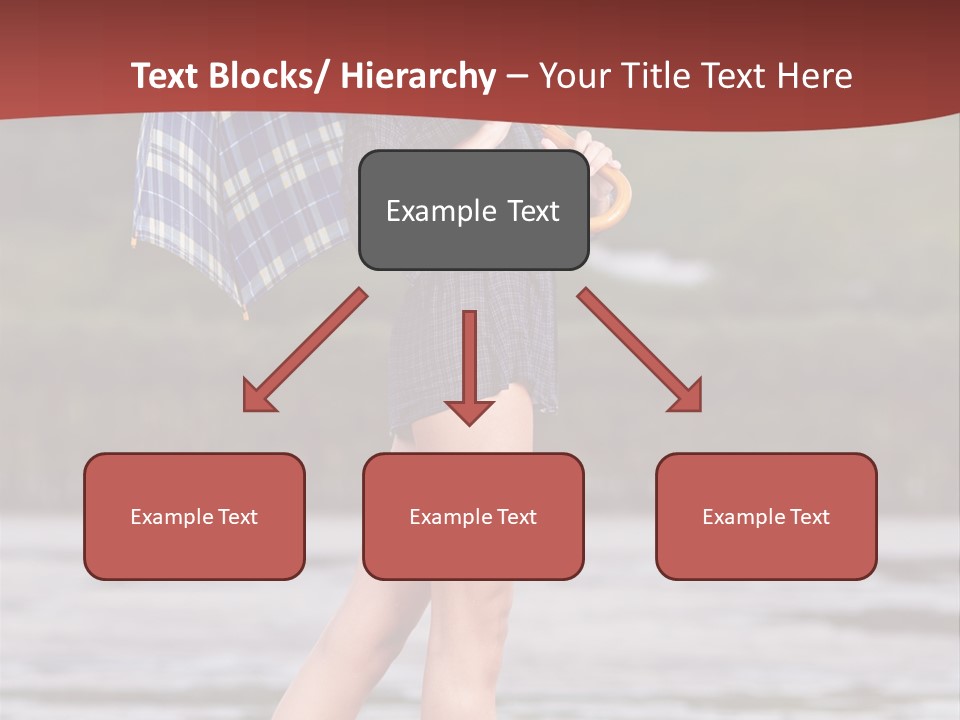 Umbrella Expect Stormy PowerPoint Template