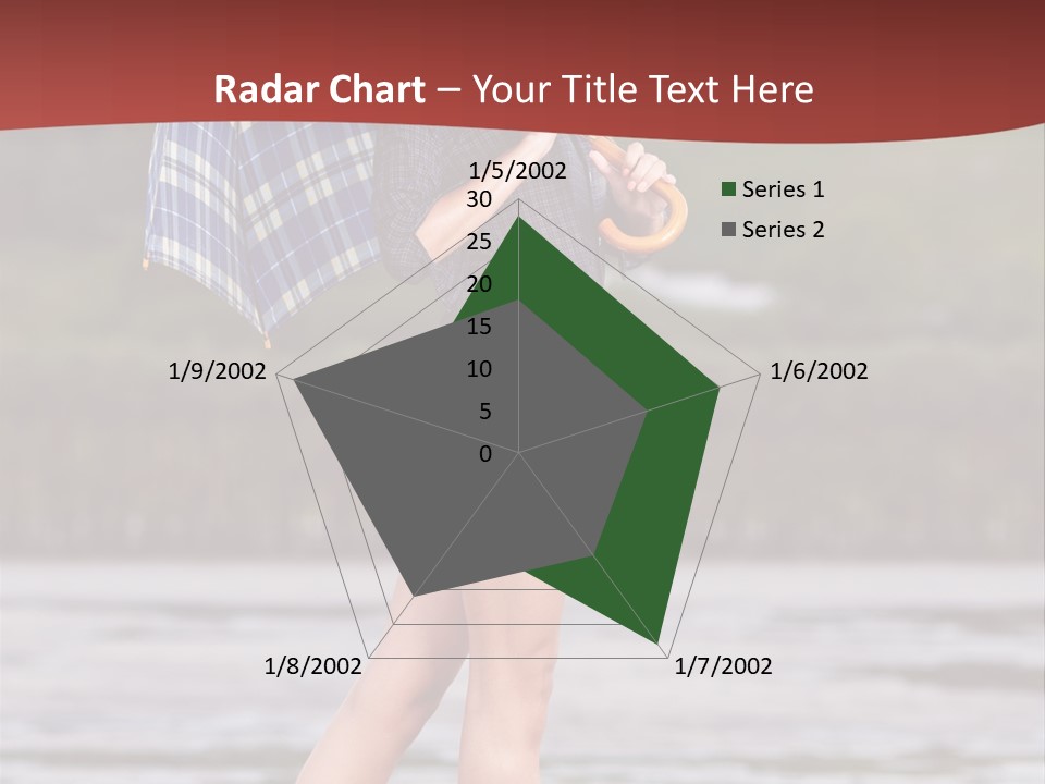 Umbrella Expect Stormy PowerPoint Template