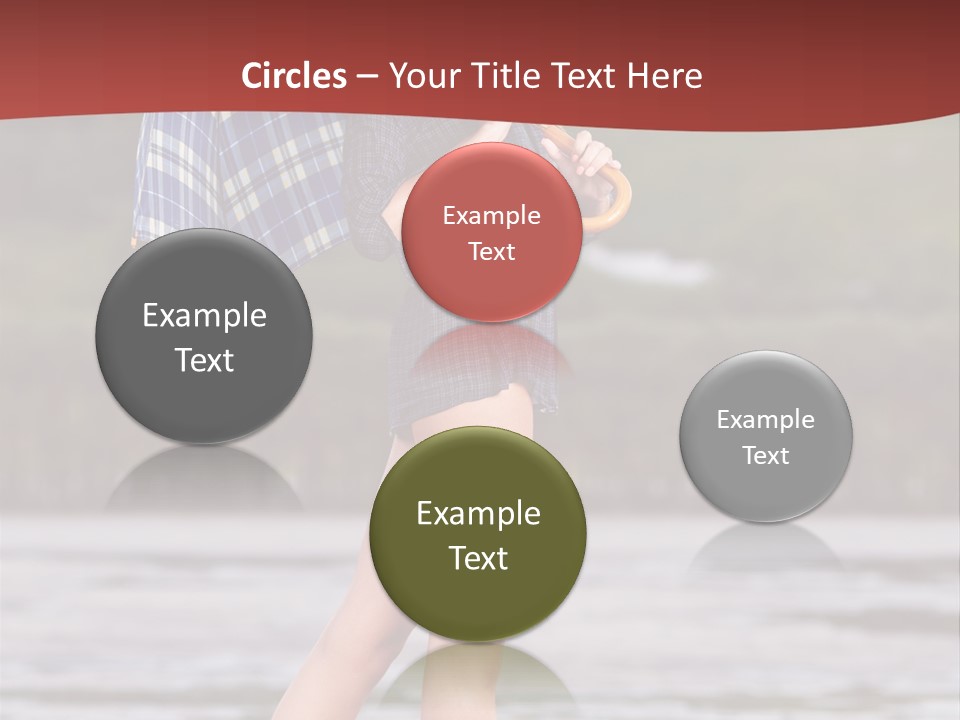 Umbrella Expect Stormy PowerPoint Template