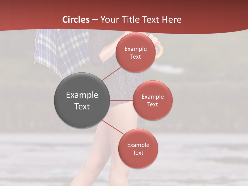 Umbrella Expect Stormy PowerPoint Template