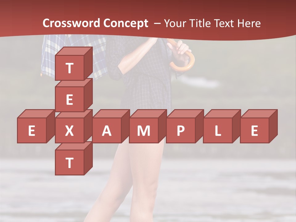 Umbrella Expect Stormy PowerPoint Template