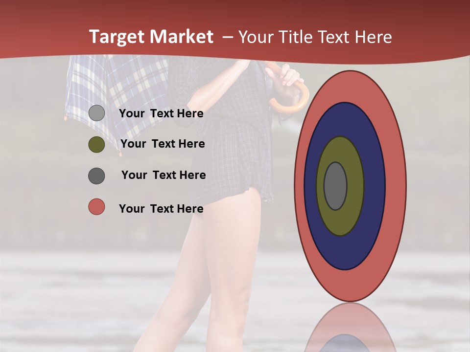 Umbrella Expect Stormy PowerPoint Template