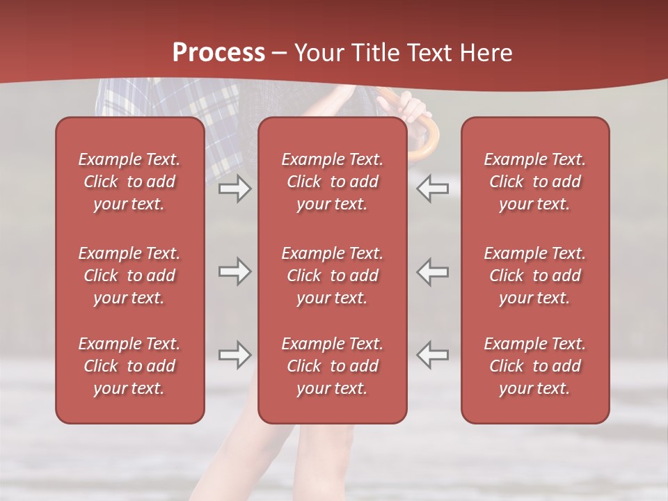 Umbrella Expect Stormy PowerPoint Template