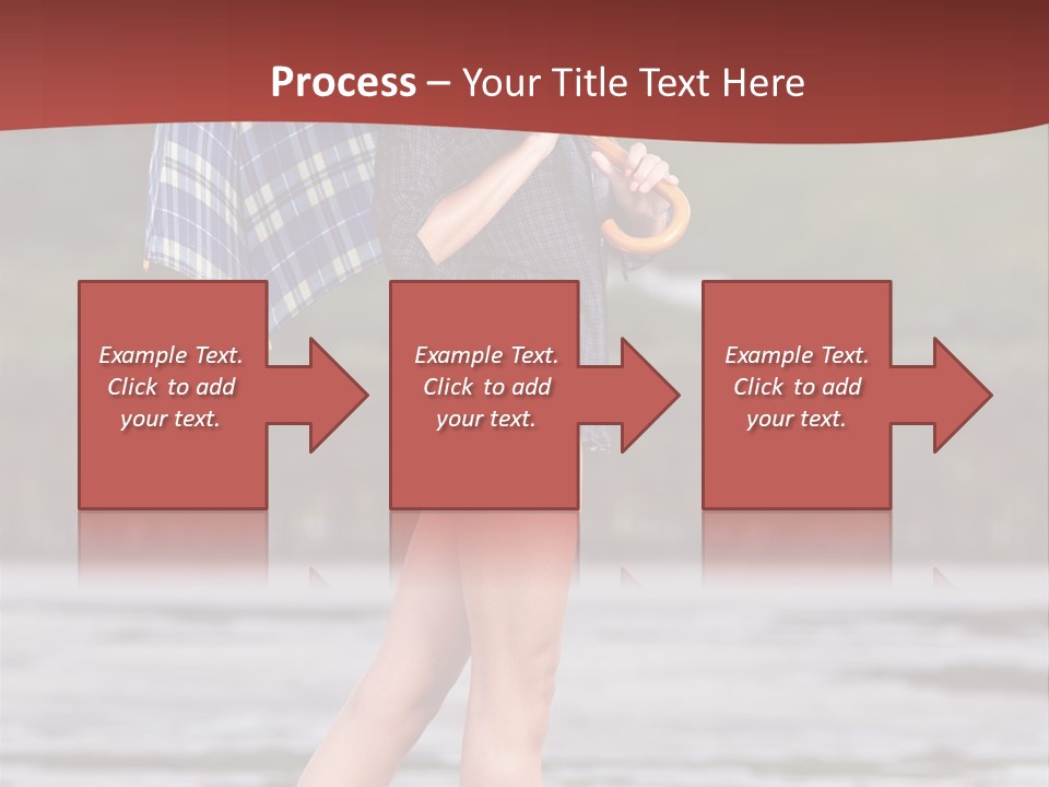 Umbrella Expect Stormy PowerPoint Template