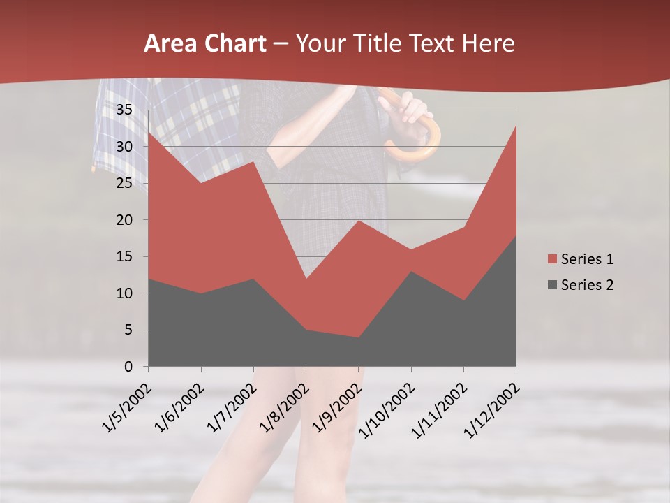 Umbrella Expect Stormy PowerPoint Template