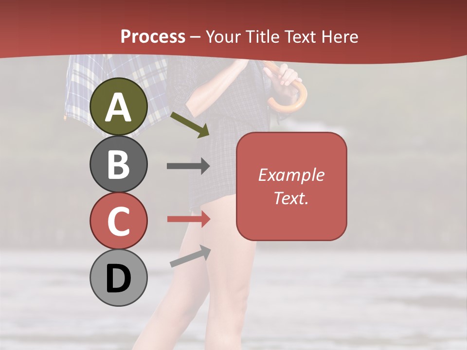 Umbrella Expect Stormy PowerPoint Template