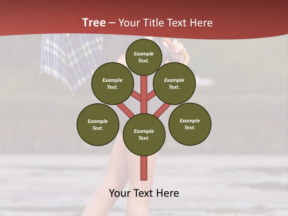 Umbrella Expect Stormy PowerPoint Template