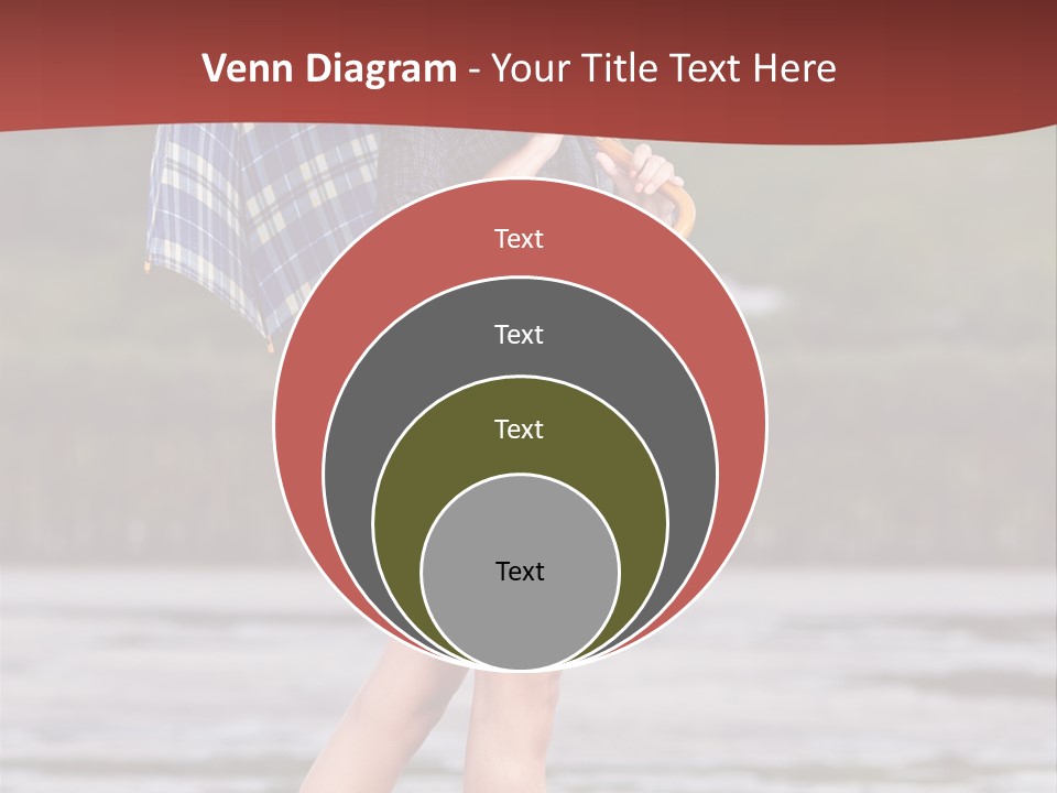 Umbrella Expect Stormy PowerPoint Template