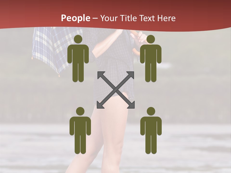 Umbrella Expect Stormy PowerPoint Template