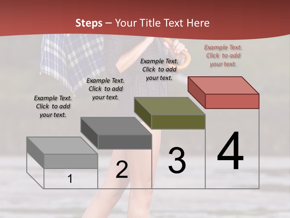 Umbrella Expect Stormy PowerPoint Template