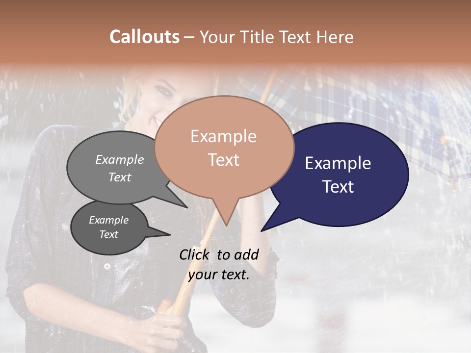Climate Forecast Storm PowerPoint Template