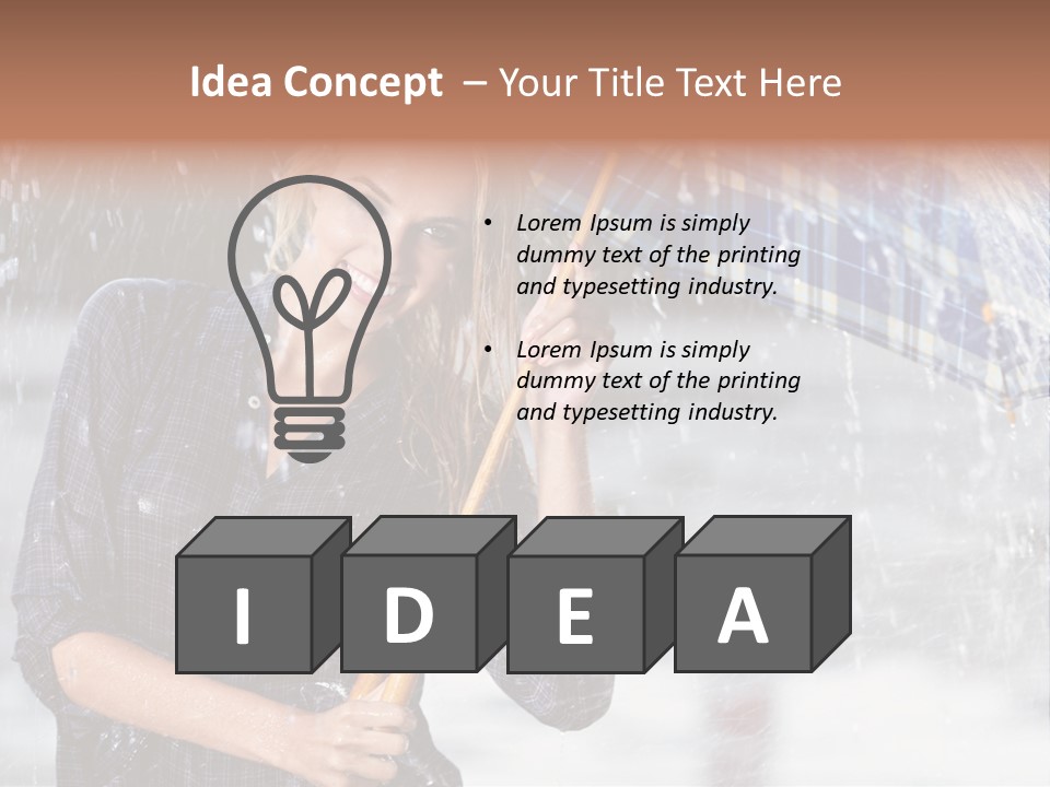 Climate Forecast Storm PowerPoint Template