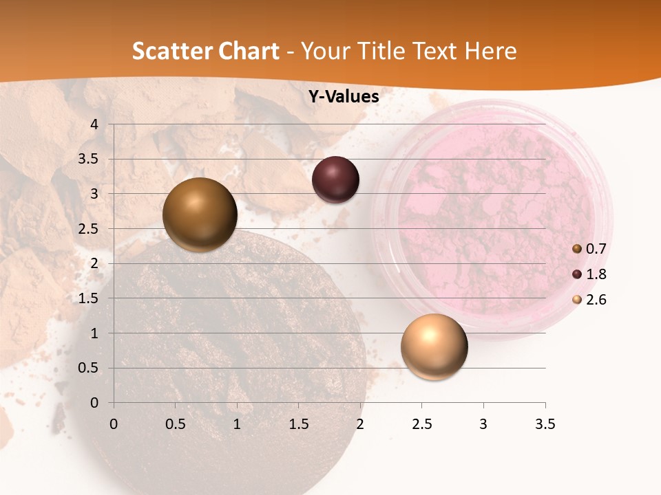 Isolated Face Powder Color PowerPoint Template