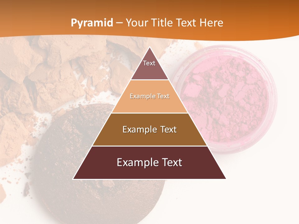 Isolated Face Powder Color PowerPoint Template