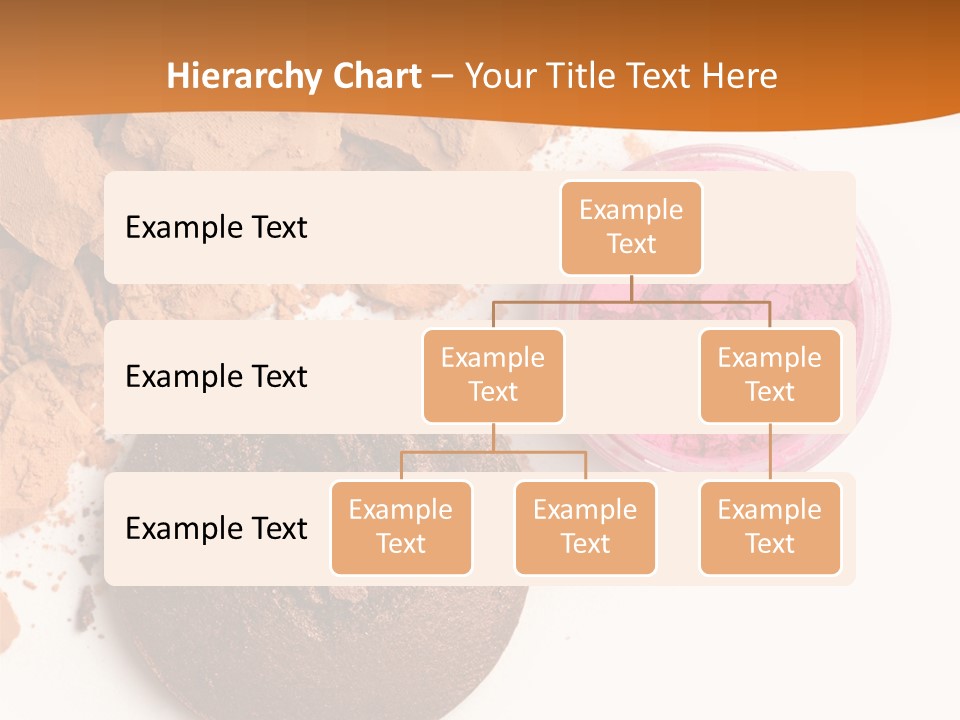 Isolated Face Powder Color PowerPoint Template