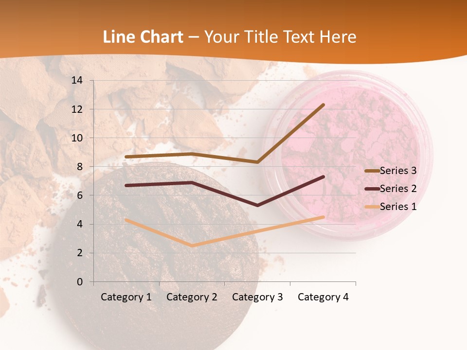 Isolated Face Powder Color PowerPoint Template