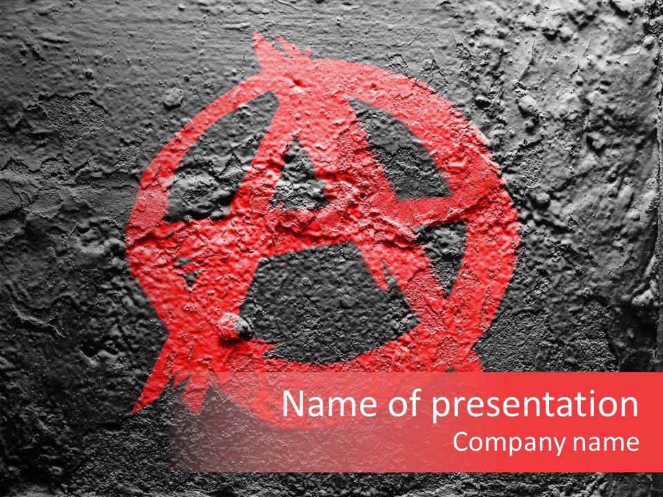 Youth Different Red PowerPoint Template