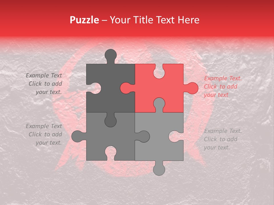 Youth Different Red PowerPoint Template