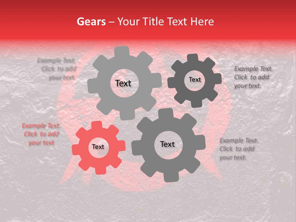 Youth Different Red PowerPoint Template