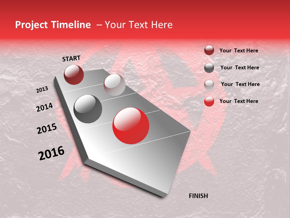 Youth Different Red PowerPoint Template