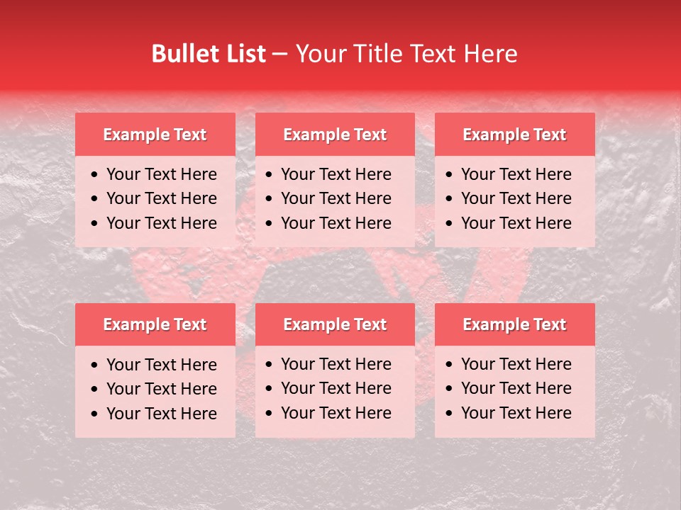 Youth Different Red PowerPoint Template