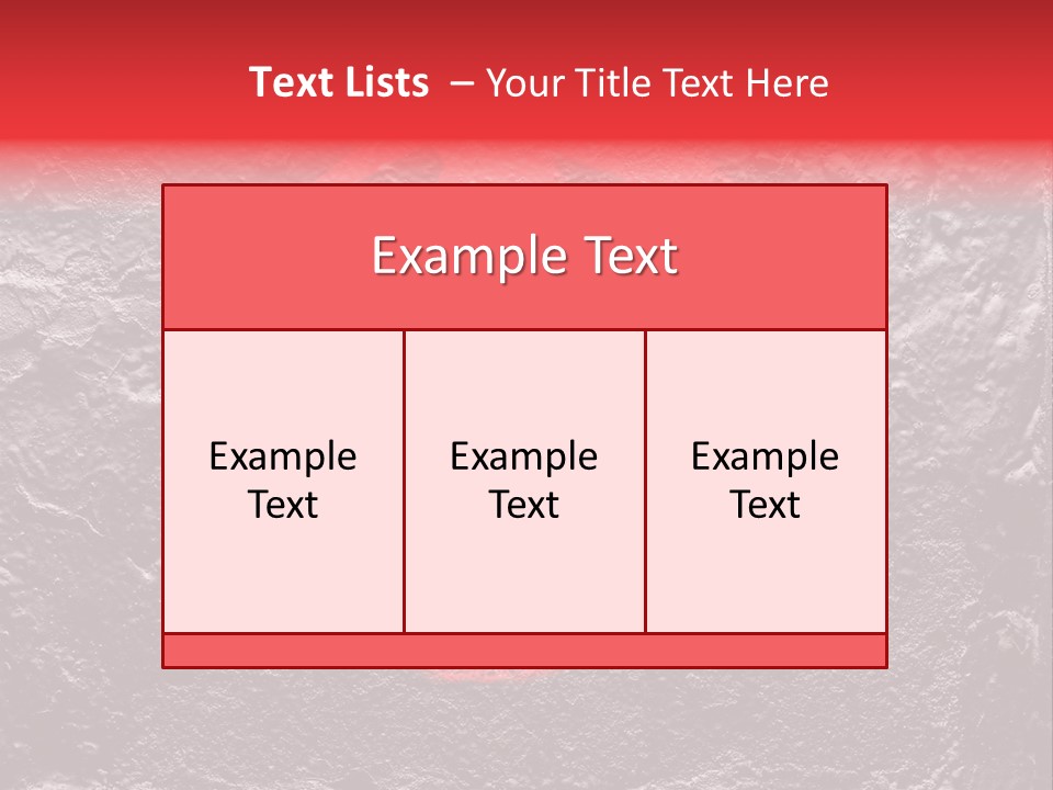 Youth Different Red PowerPoint Template