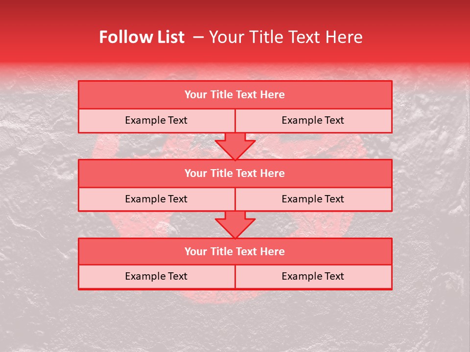 Youth Different Red PowerPoint Template