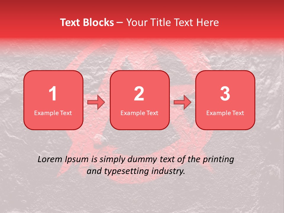 Youth Different Red PowerPoint Template