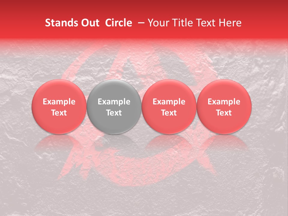 Youth Different Red PowerPoint Template