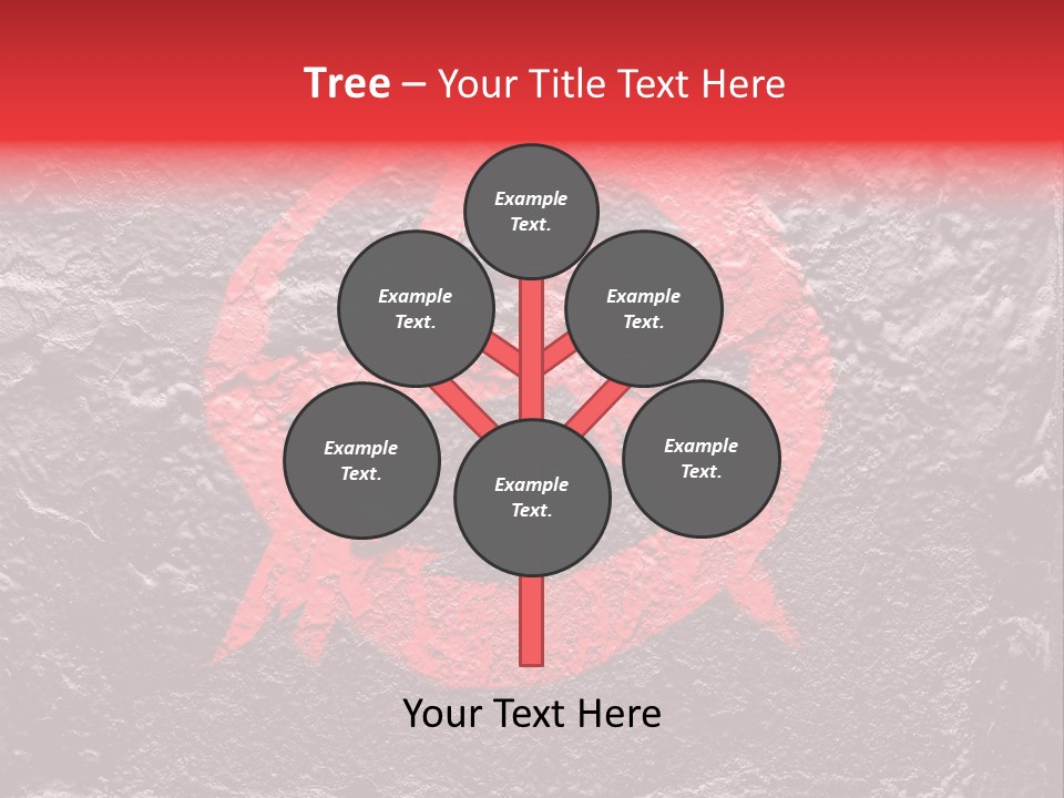 Youth Different Red PowerPoint Template