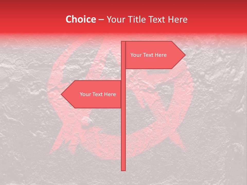 Youth Different Red PowerPoint Template