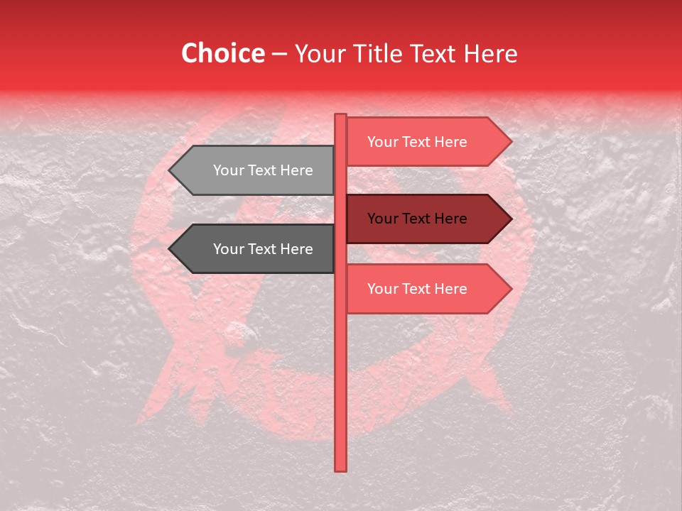 Youth Different Red PowerPoint Template