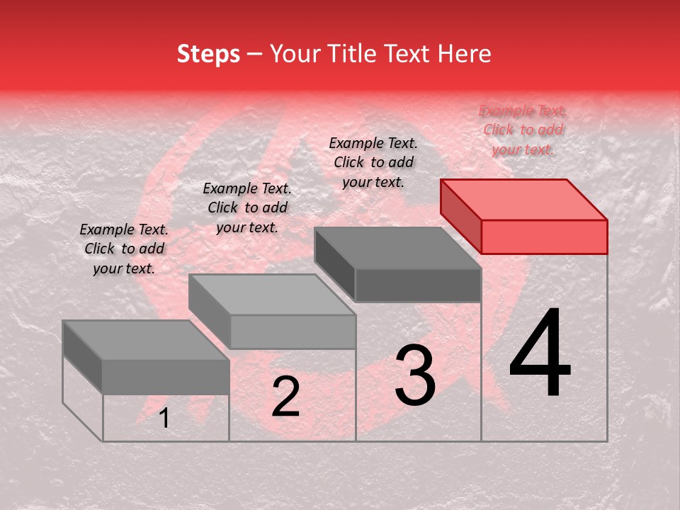 Youth Different Red PowerPoint Template