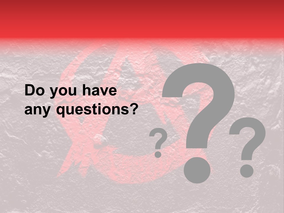 Youth Different Red PowerPoint Template