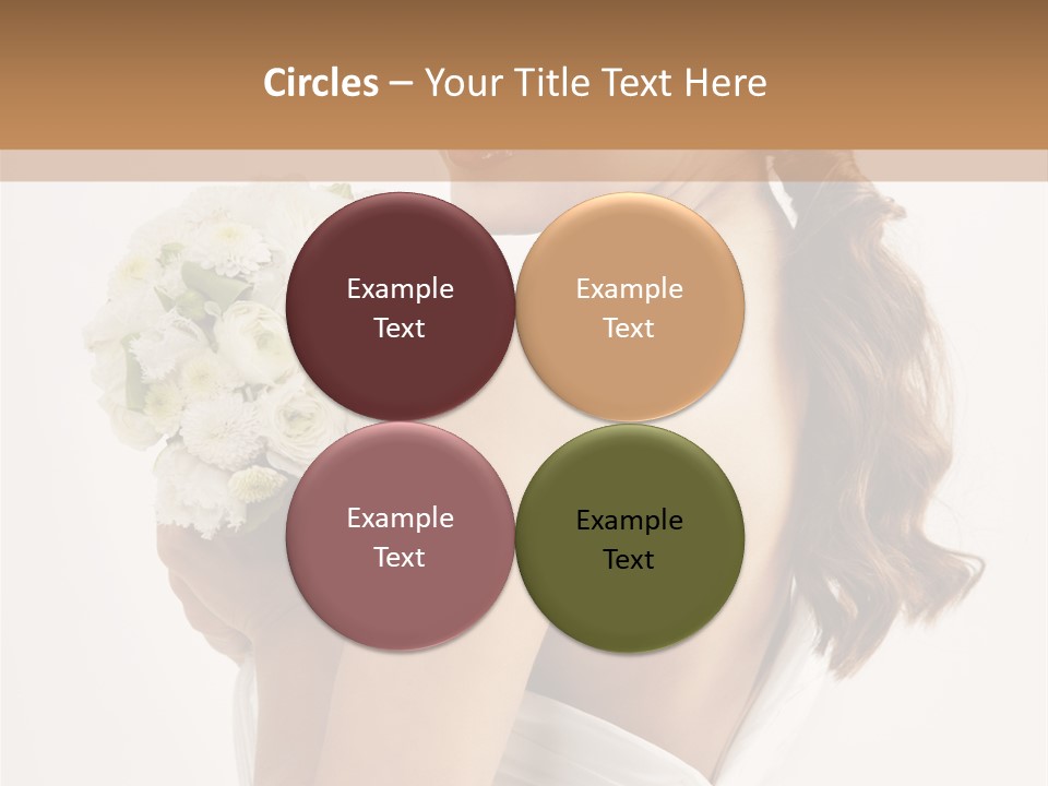 Alone Wedding Fashion PowerPoint Template