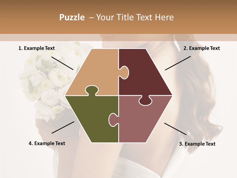 Alone Wedding Fashion PowerPoint Template