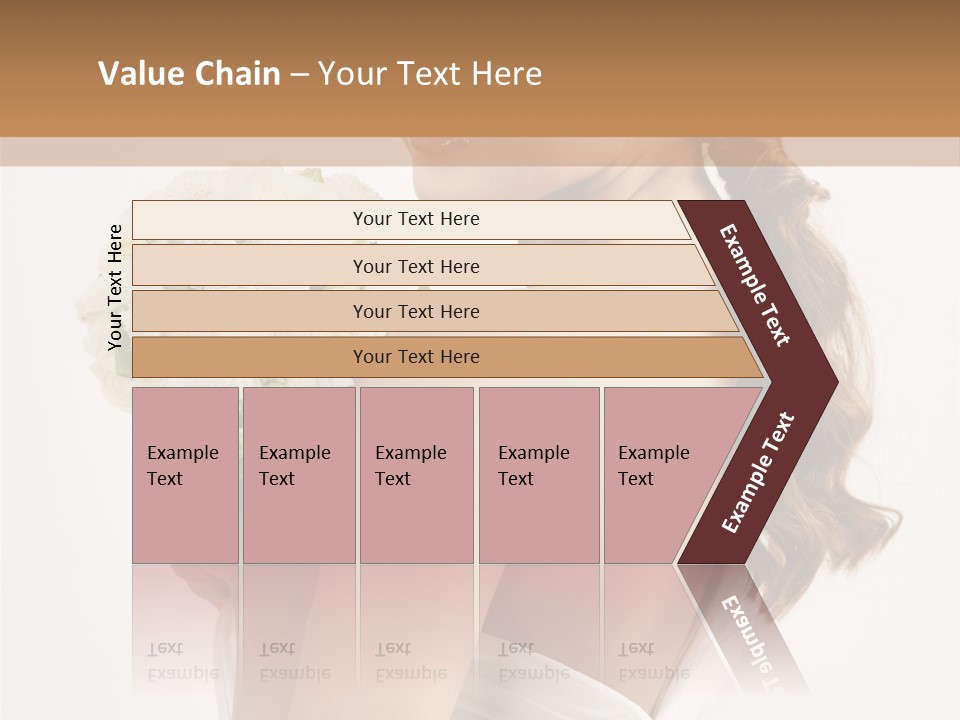 Alone Wedding Fashion PowerPoint Template