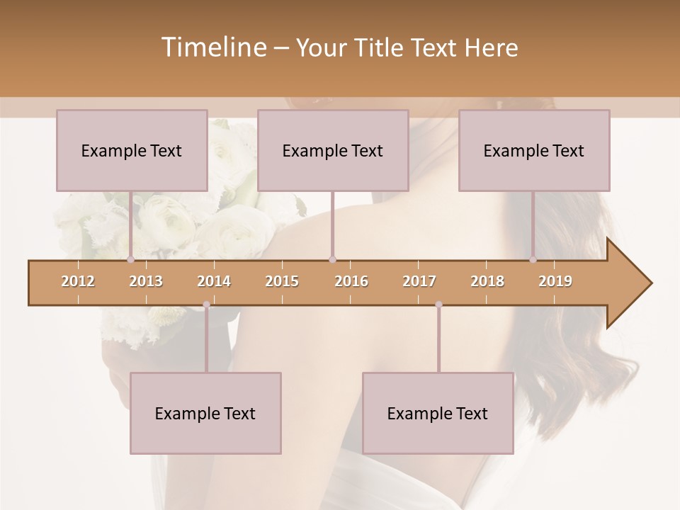 Alone Wedding Fashion PowerPoint Template