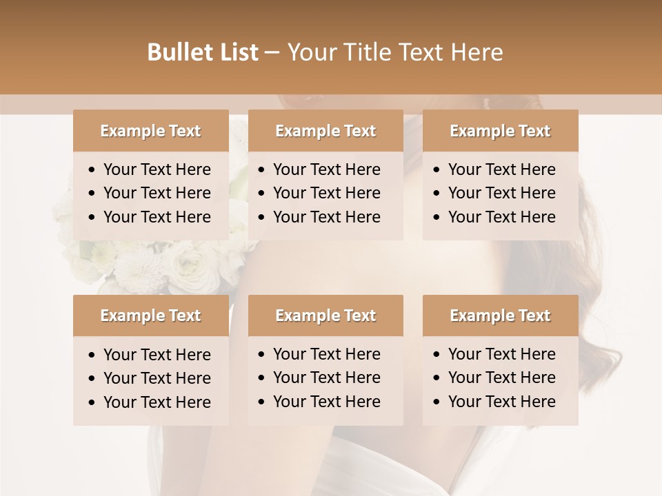 Alone Wedding Fashion PowerPoint Template